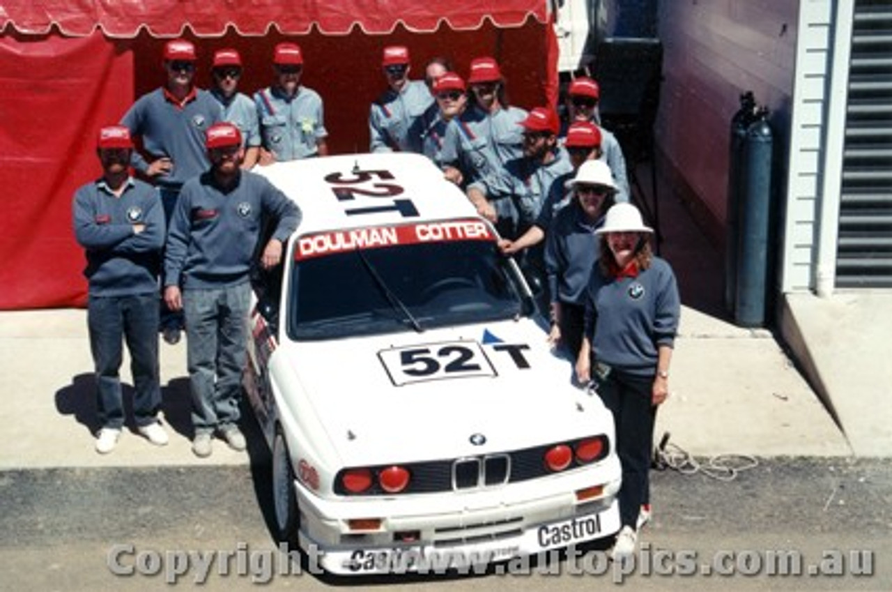 89710  -  Cotter / Doulman / Mezera    Bathurst 1989  Winners Class 2  BMW M3