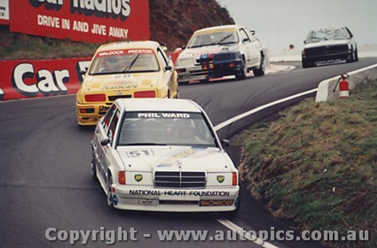90710  -  Ward / Rooklyn / Jones    Bathurst 1990  Mercedes 190E