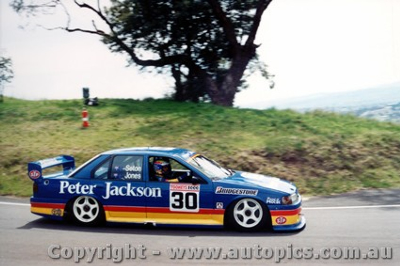 93713  -  G. Seton / A. Jones  -  Bathurst 1993 - Ford Falcon EB