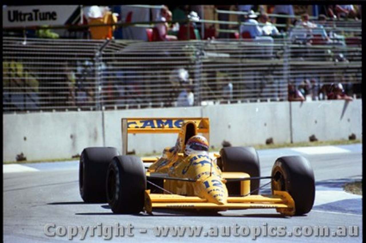 Adelaide Grand Prix Meeting 5th November 1989 - Photographer Lance J Ruting - Code AD51189-31