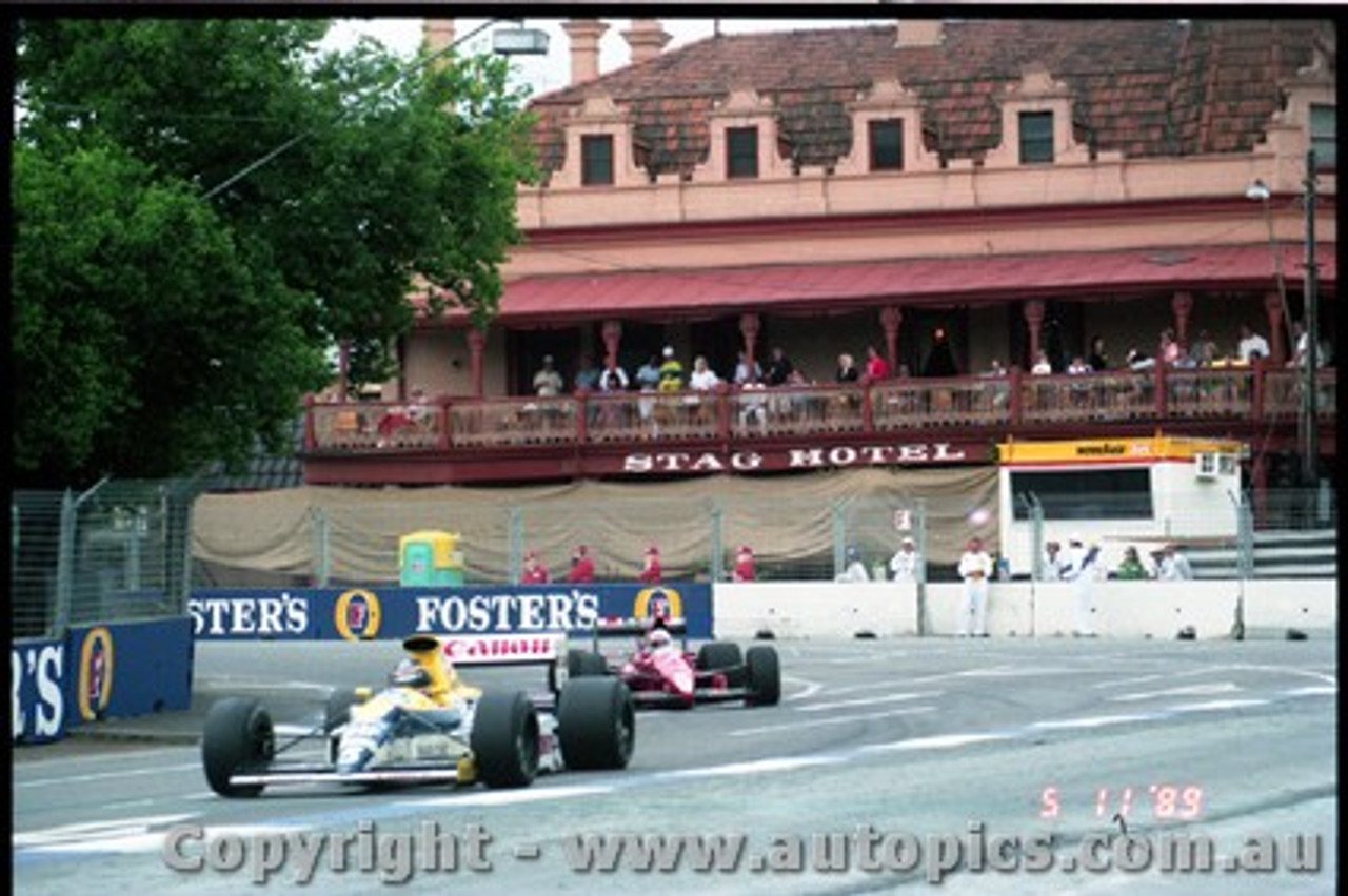 Adelaide Grand Prix Meeting 5th November 1989 - Photographer Lance J Ruting - Code AD51189-348