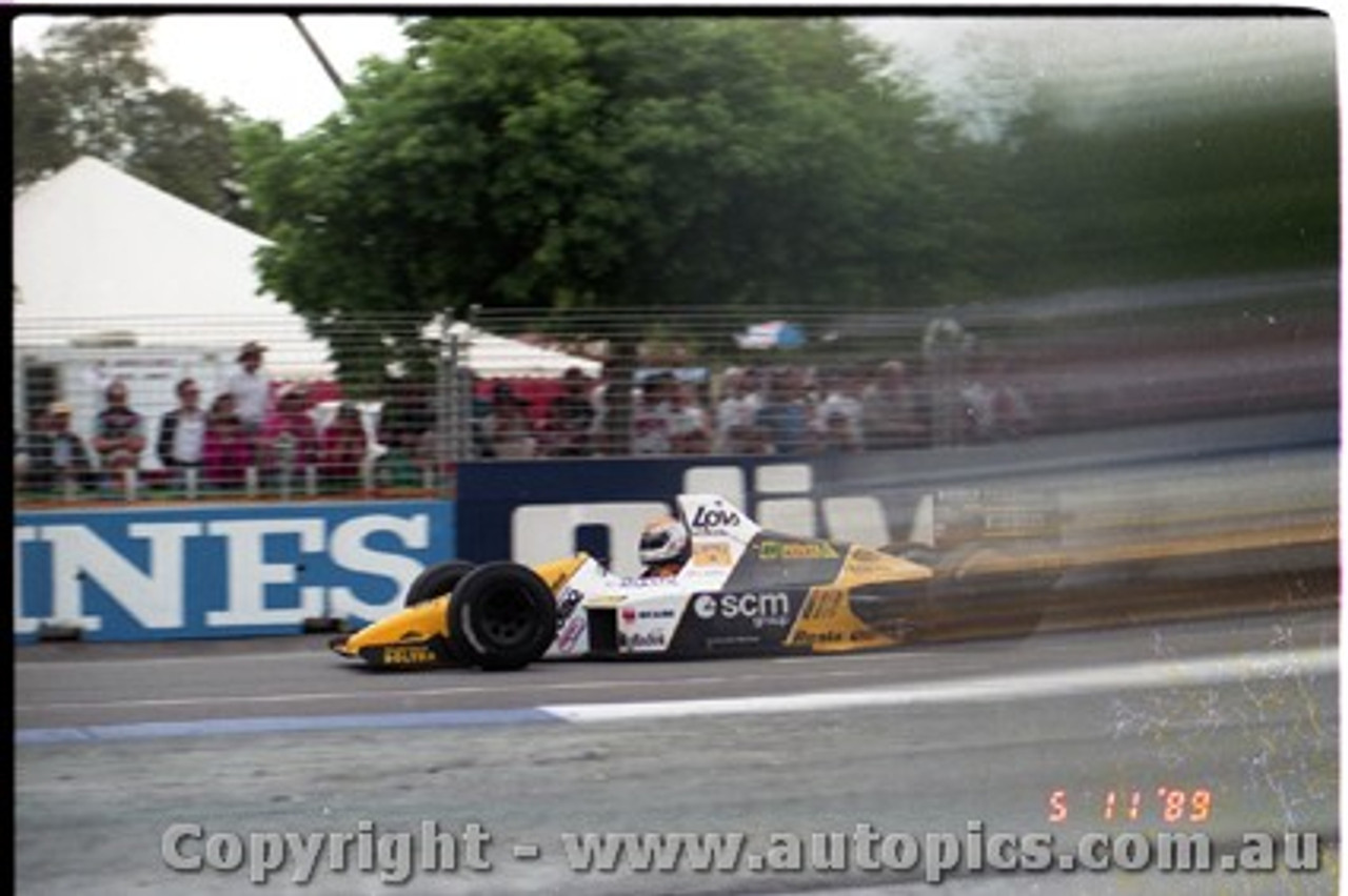 Adelaide Grand Prix Meeting 5th November 1989 - Photographer Lance J Ruting - Code AD51189-349