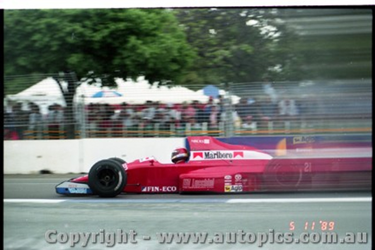 Adelaide Grand Prix Meeting 5th November 1989 - Photographer Lance J Ruting - Code AD51189-354