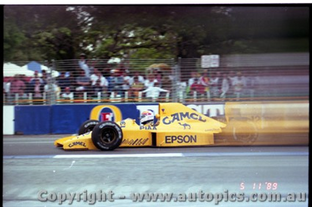 Adelaide Grand Prix Meeting 5th November 1989 - Photographer Lance J Ruting - Code AD51189-357