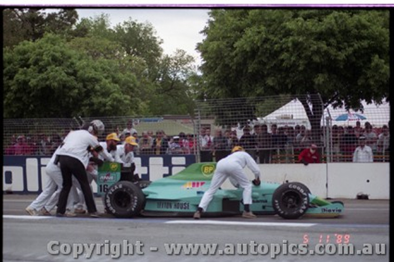 Adelaide Grand Prix Meeting 5th November 1989 - Photographer Lance J Ruting - Code AD51189-364