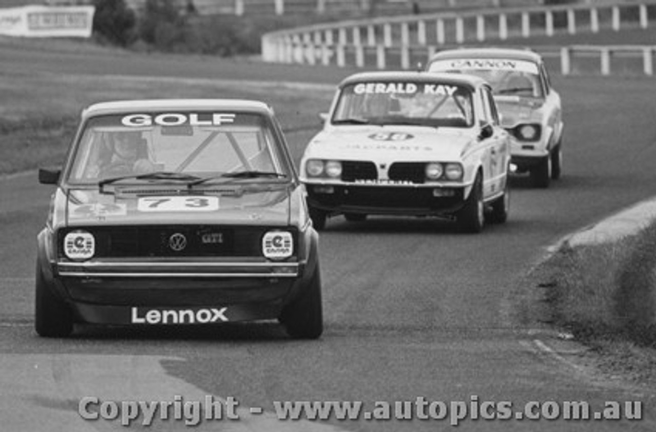 79008 - C. Heyer Volkswagen VW Golf / G. Kay Triumph Dolomite  - Sandown 1979