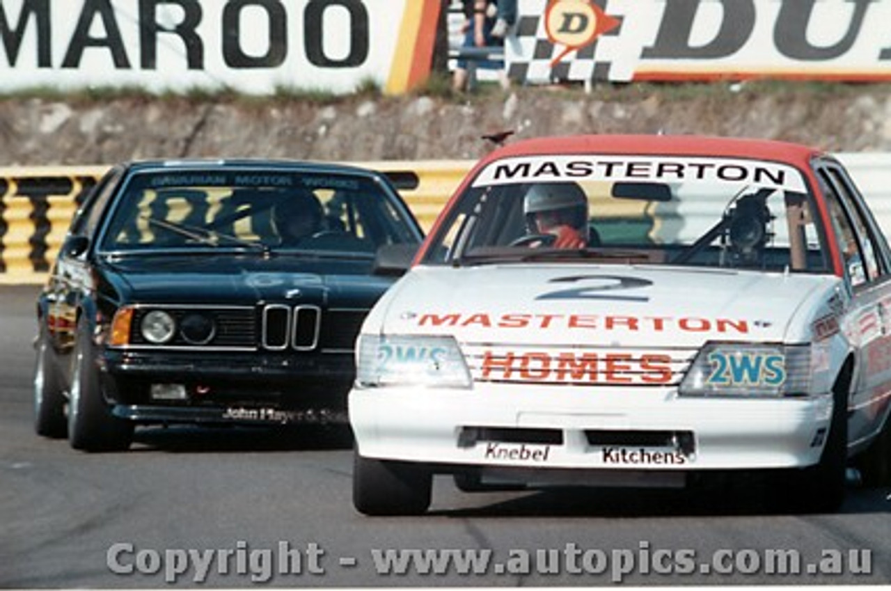 85007 - S. Masterton Commodore J. Richards  BMW 635 csi - Amaroo 1985