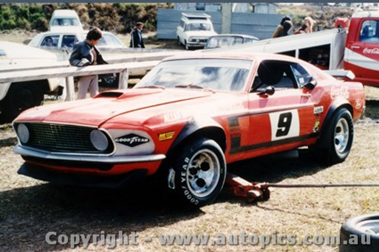 71037 - Allan Moffat Mustang - Lakeside 1971  - Photographer John Heselwood