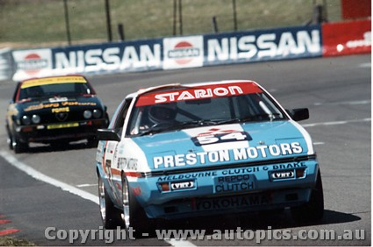 85728 -  B. Sampson / G. Waldonl Mitsubishi Starion -  Bathurst 1985