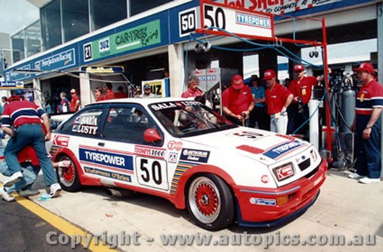 91724 - B. Sala / G. Lusty -  Bathurst 1991 - Ford Sierra RS500