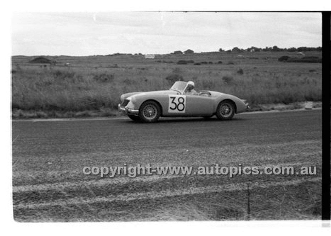 N. Ikin, MG A - Phillip Island - 22nd April 1957 - Code 57-PD-P22457-025