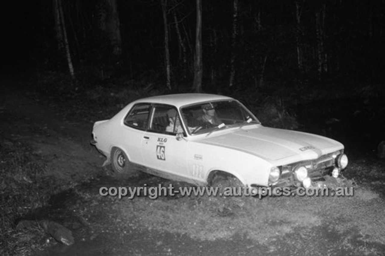 KLG Rally 1972 - Code -  72-TKLG-12872-063