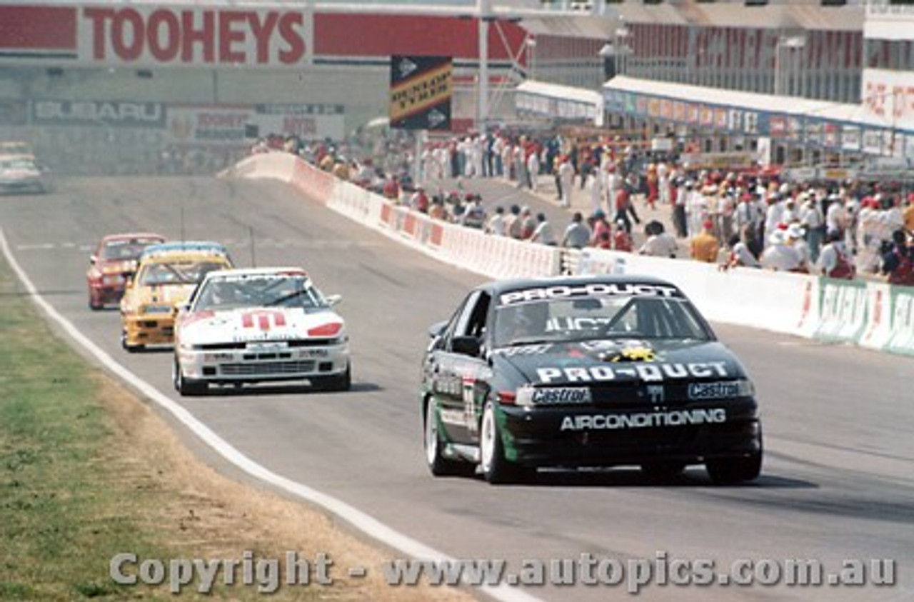 91736 - B. Pearson / B. Stewart Holden Commodore VN - J. Smith / G. Morgan Toyota Supra  - Bathurst 1991