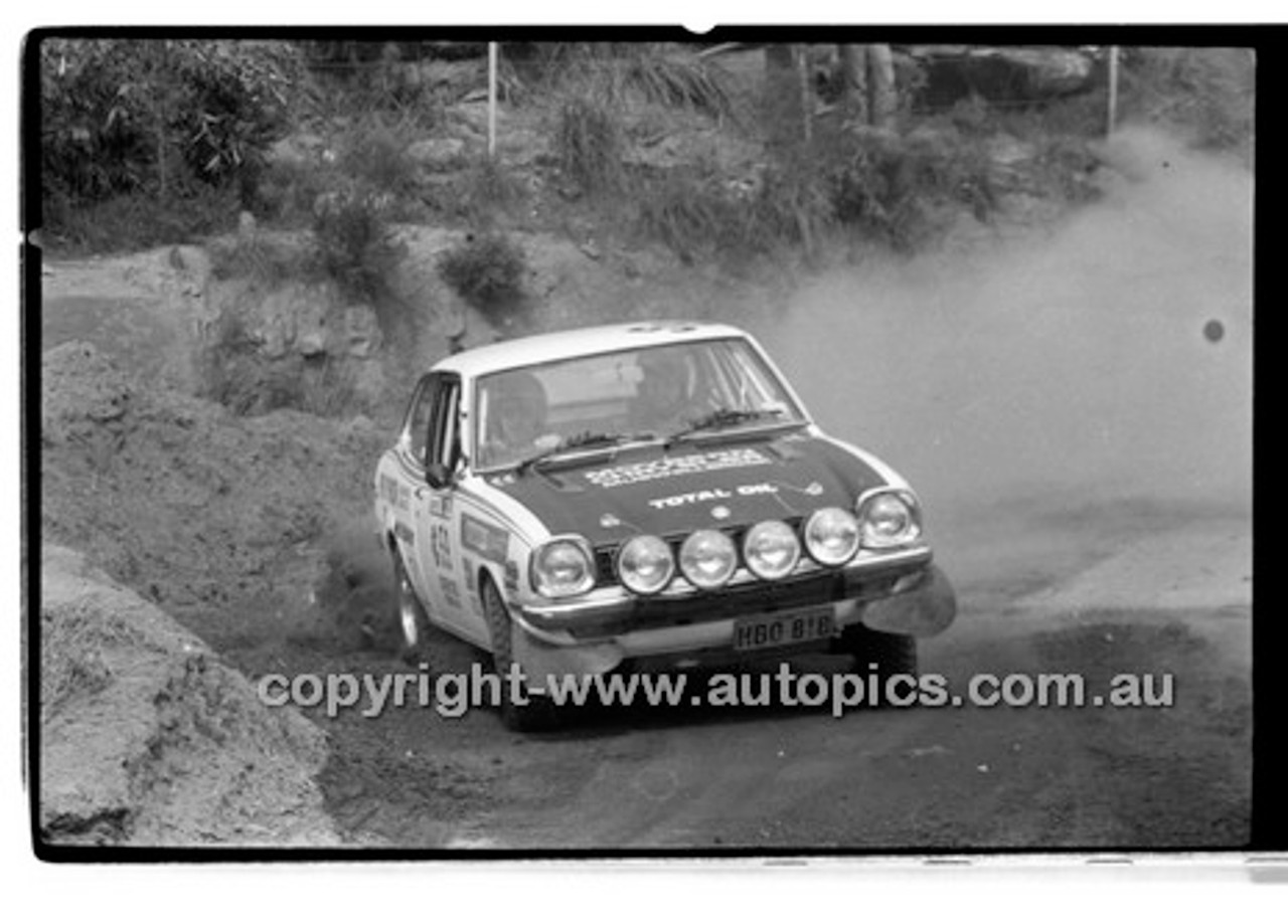 Southern Cross Rally 1977 - Code -77-T81077-079