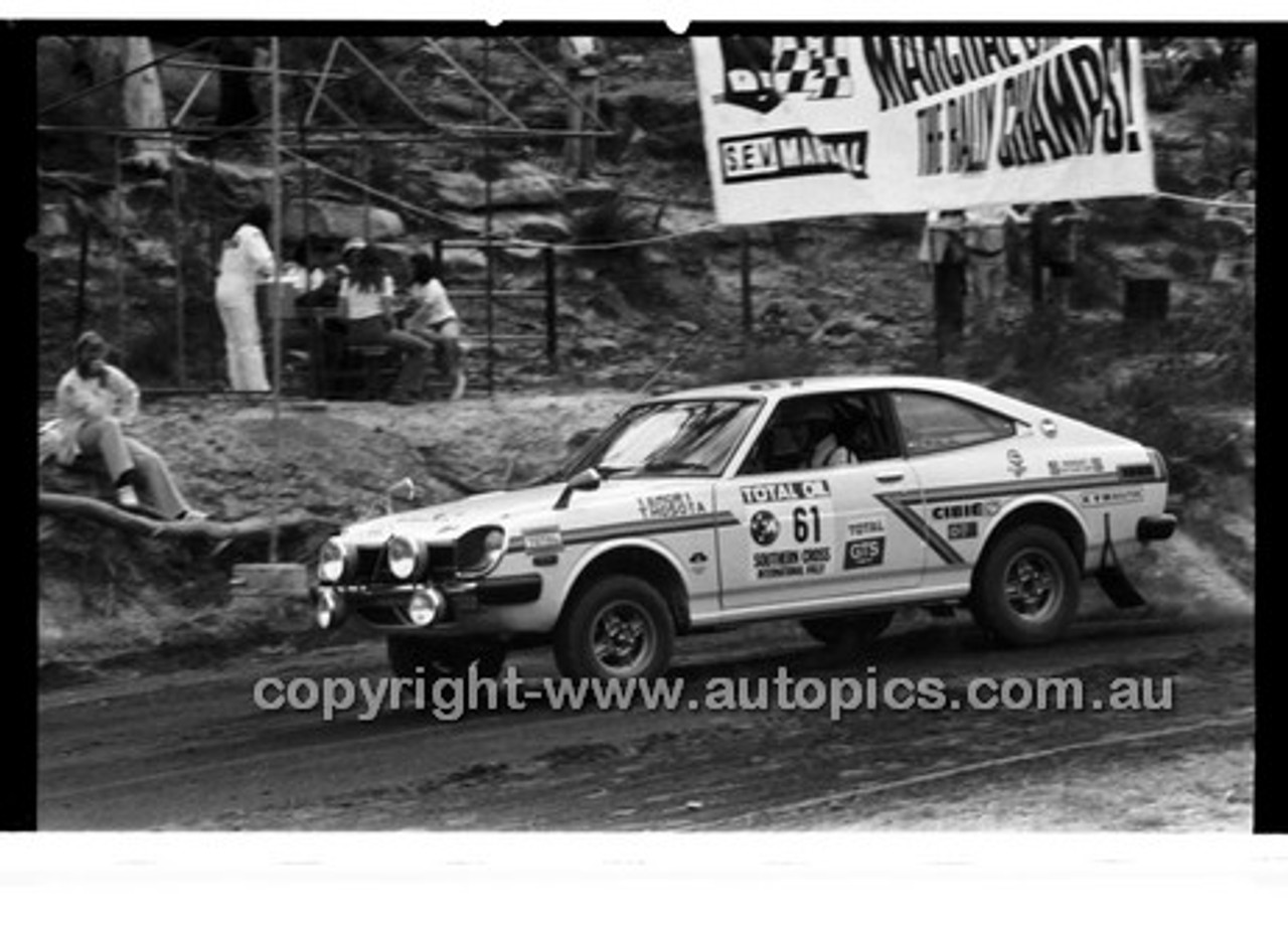 Southern Cross Rally 1977 - Code -77-T81077-083