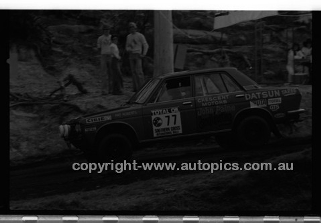 Southern Cross Rally 1977 - Code -77-T81077-101