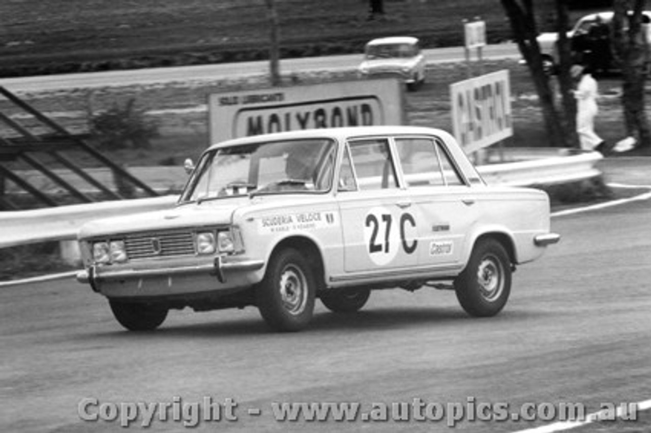 68728 - Mike Kable / Ron Kearns Fiat 125 - Bathurst 1968