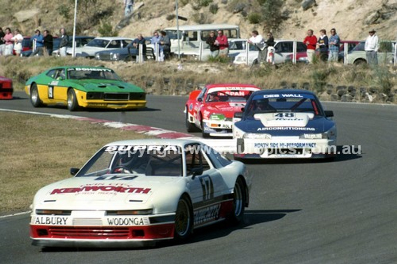 89532 - Bryan Thomson, Toyota Supra - Amaroo Park 6th August 1989 - Photographer Lance J Ruting