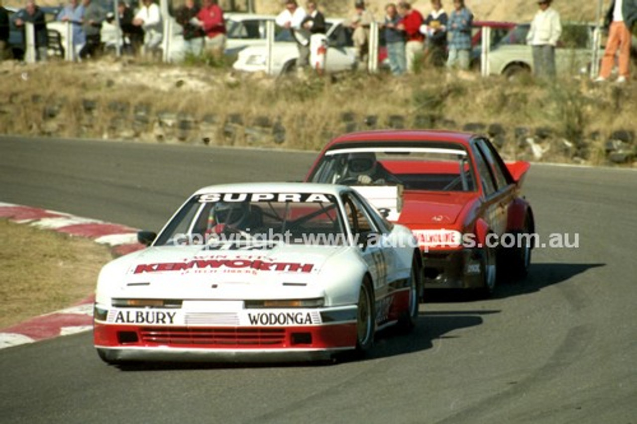 89531 - Bryan Thomson, Toyota Supra - Amaroo Park 6th August 1989 - Photographer Lance J Ruting