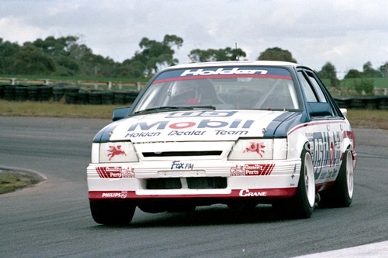 86074 - Peter Brock / Allan Moffat, VK Commodore  - Sandown Castrol 500 1986 - Photographer Peter D'Abbs