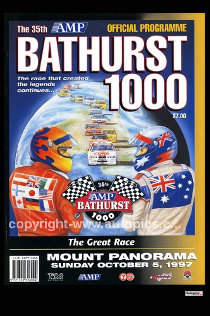 734 - Bathurst Programme Cover 1997 - 2 Ltr