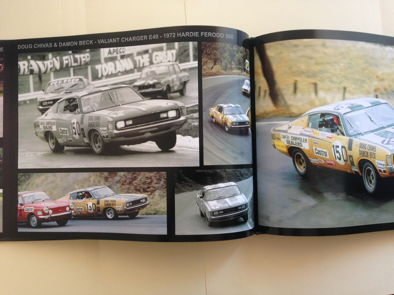 !Pacers & Chargers - Bathurst '69 to '73 - 60 Page Hard Cover Book - Pictorial History