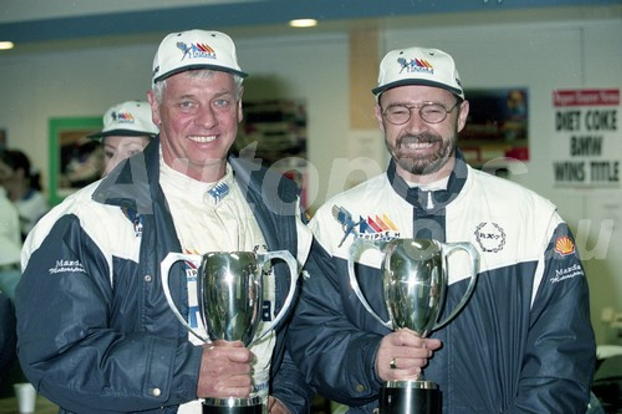 95050 - John Bowe and Dick Johnson Mazda RX-7 SP  1995 Eastern Creek 12 Hour - Photographer Lance J Ruting