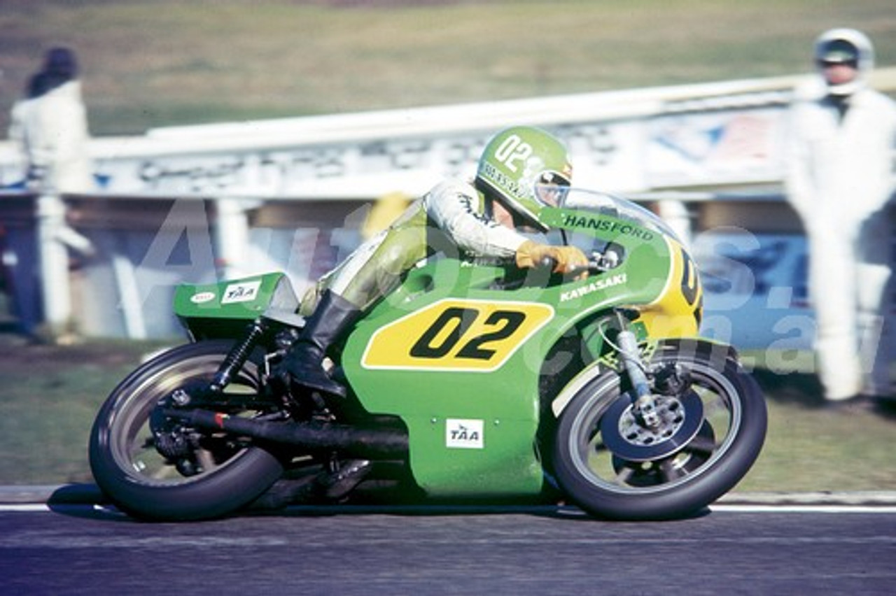 77084 - Gregg Hansford, Kawasaki - Sandown 1977