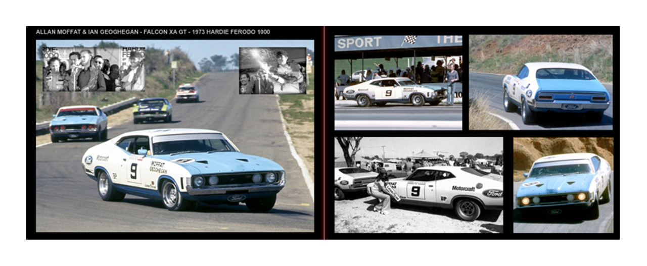 !Ford Hardtops - Bathurst '73 to '79 - 80 Page Hard Cover Book - Pictorial History