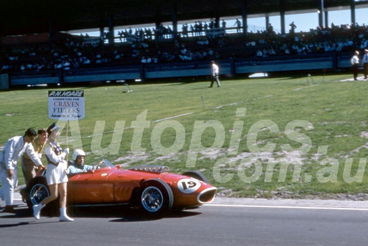 62598 - Pat Hoar, Ferrari Dino 246/60 - Sandown 11th March 1962  - Photographer  Barry Kirkpatrick