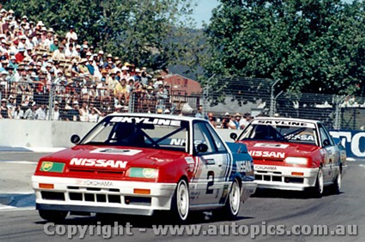 89008 - G. Fury / M. Skaife  Nissan Skyline Adelaide 1989