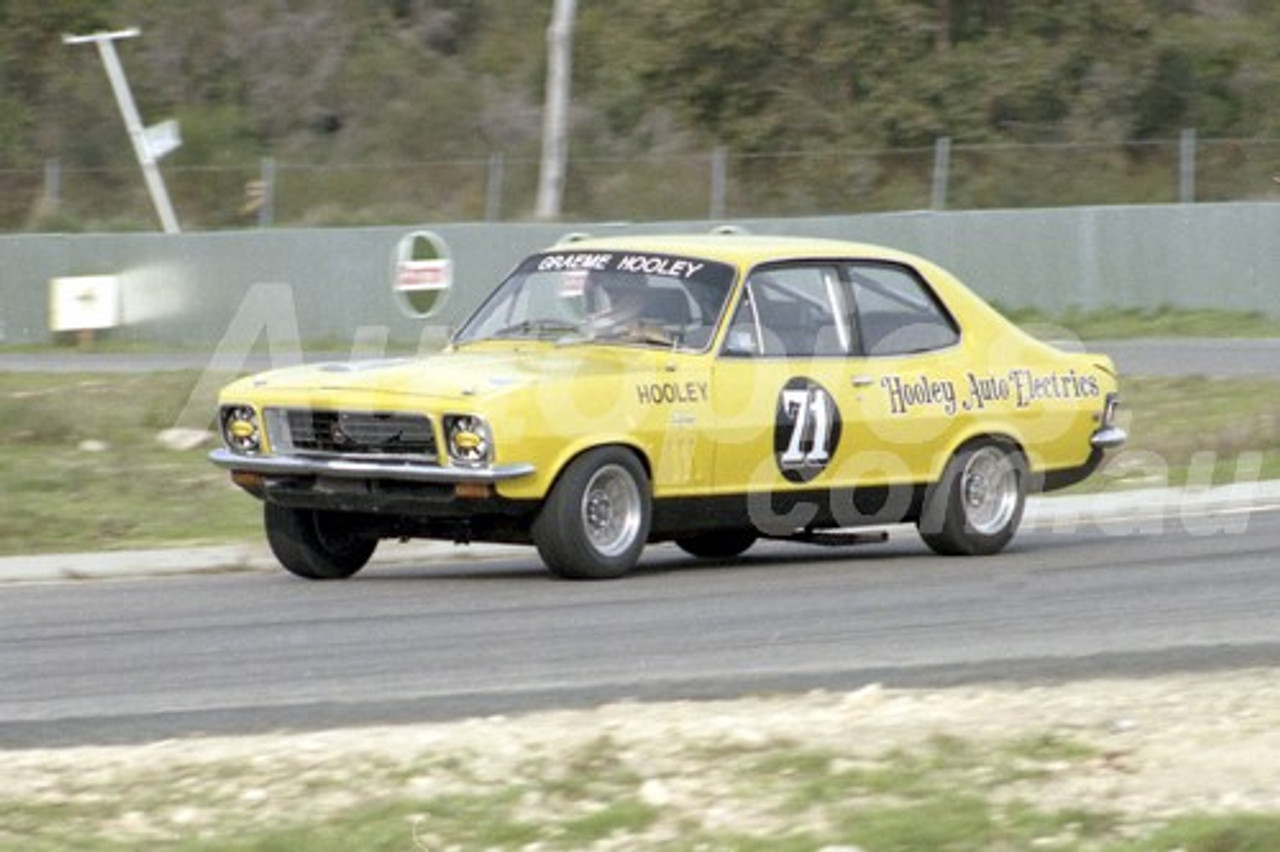 77102 -  Graeme Hooley, Torana XU1 - Wanneroo July 1977 - Photographer Tony Burton