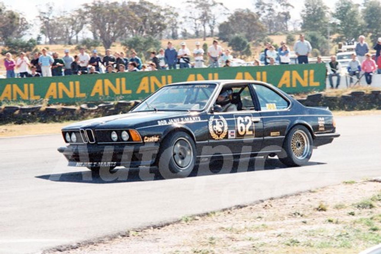 86100 - Jim Richards, BMW -  Symmons Plains 8th March 1986 - Photographer Keith Midgley