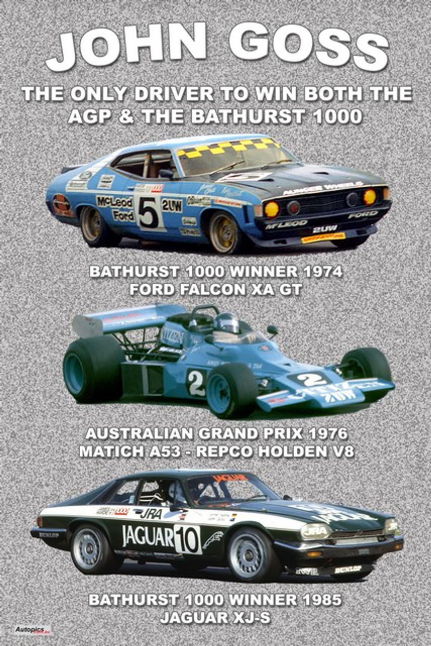 1178 - John Goss the only person to win both the Bathurst 1000 & the AGP