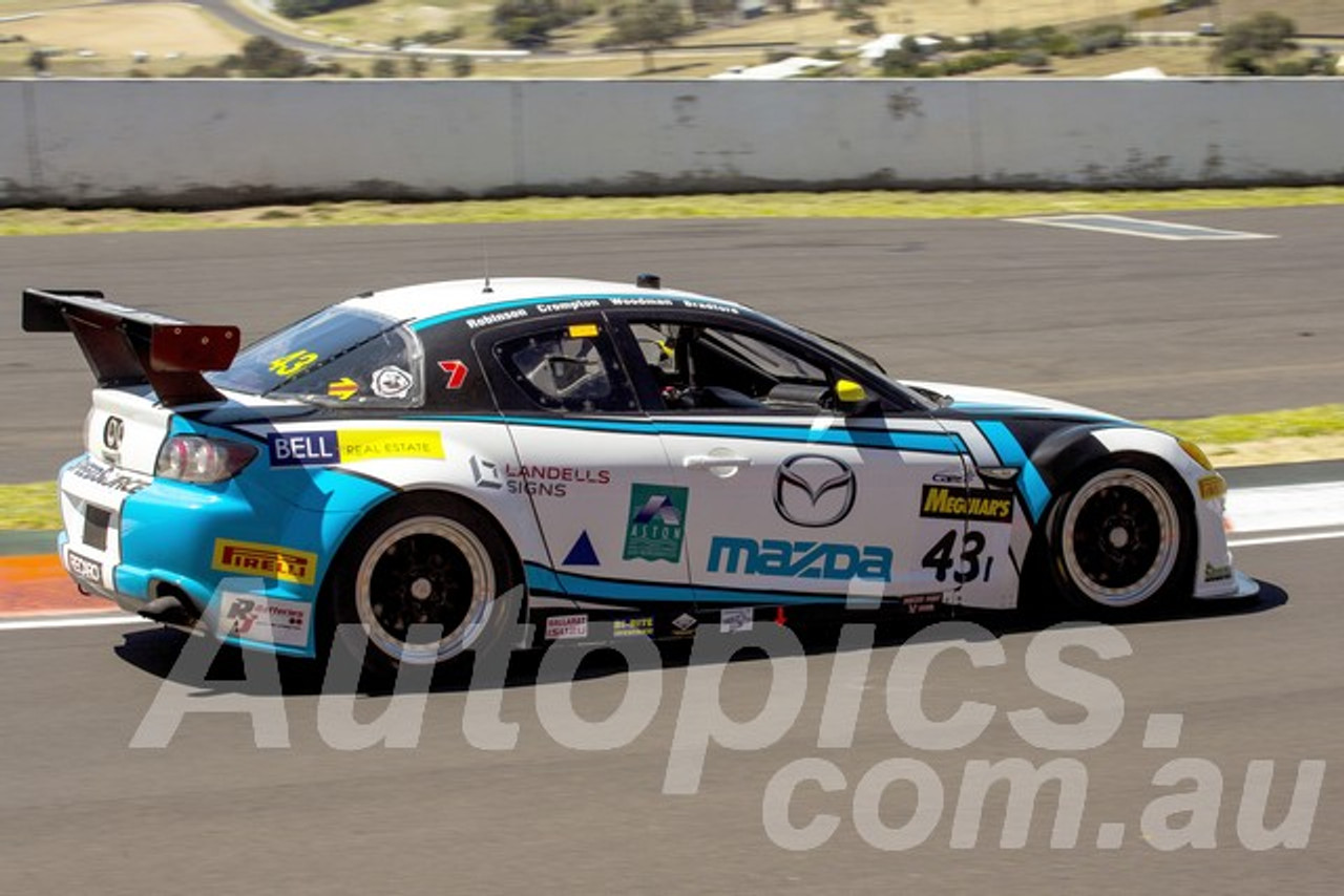 15739 - Shane Bradford / Phil Crompton / Michael Robinson / Shane Woodman  -  Mazda RX-8 - Bathurst 12 Hour 2015