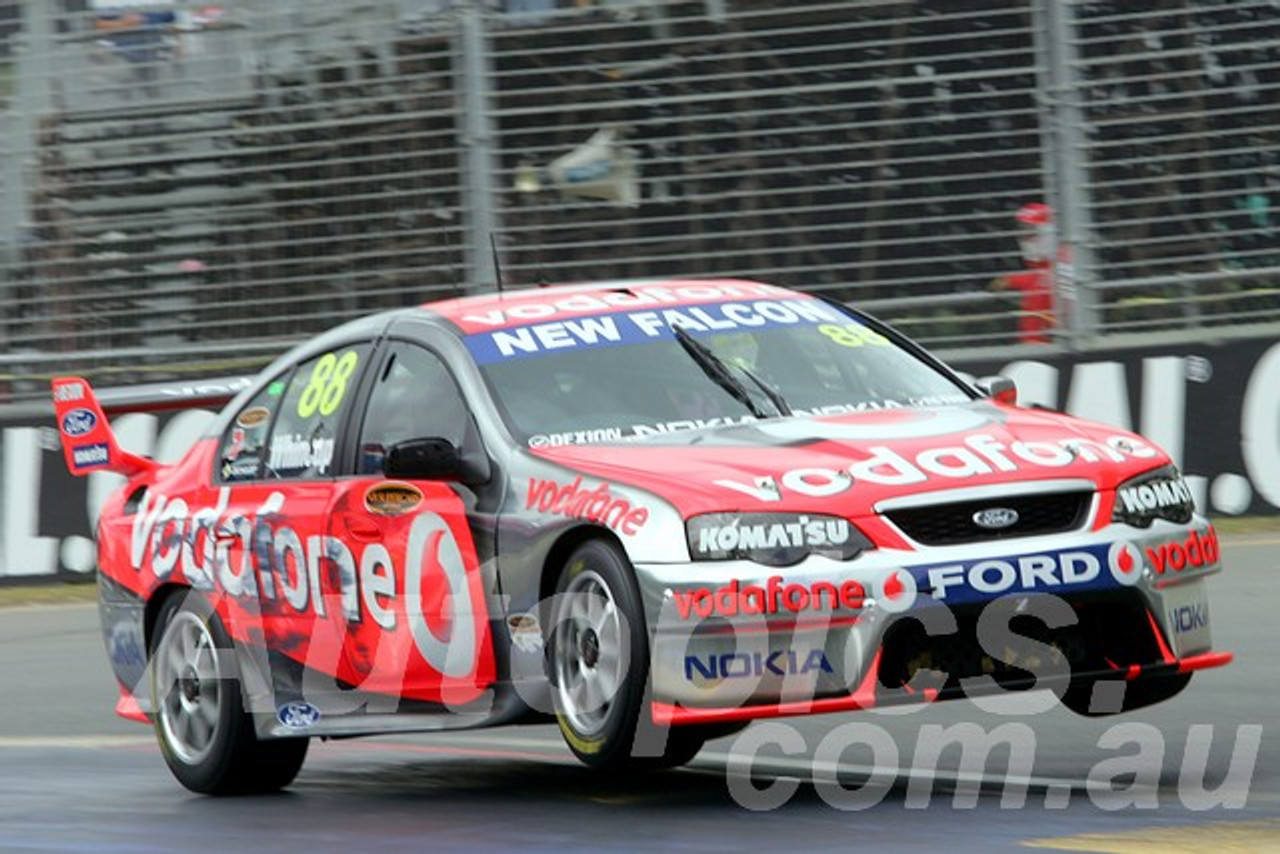 208750 - Jamie Whincup - Ford Falcon BF - Clipsal 500 Adelaide 2008  - Photographer Marshall Cass