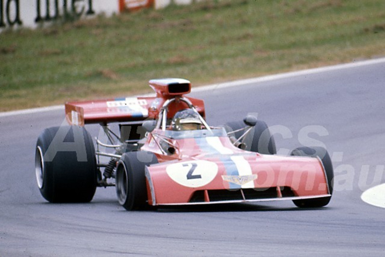 74673 -  Peter Gethin, Chevron B24 - Tasman Series Oran Park 1974 - Photographer Neil Stratton