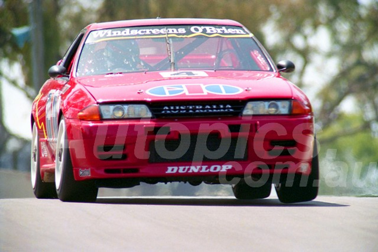 91790 - MARK GIBBS / ROHAN ONSLOW, NISSAN SKYLINE R32 GT-R - 1991 Bathurst Tooheys 1000 - Photographer Ray Simpson