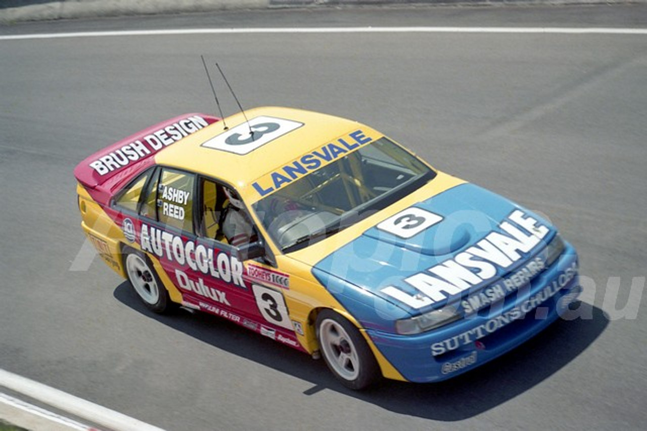 91823 - TREVOR ASHBY / STEVE REED, COMMODORE VN - 1991 Bathurst Tooheys 1000 - Photographer Ray Simpson