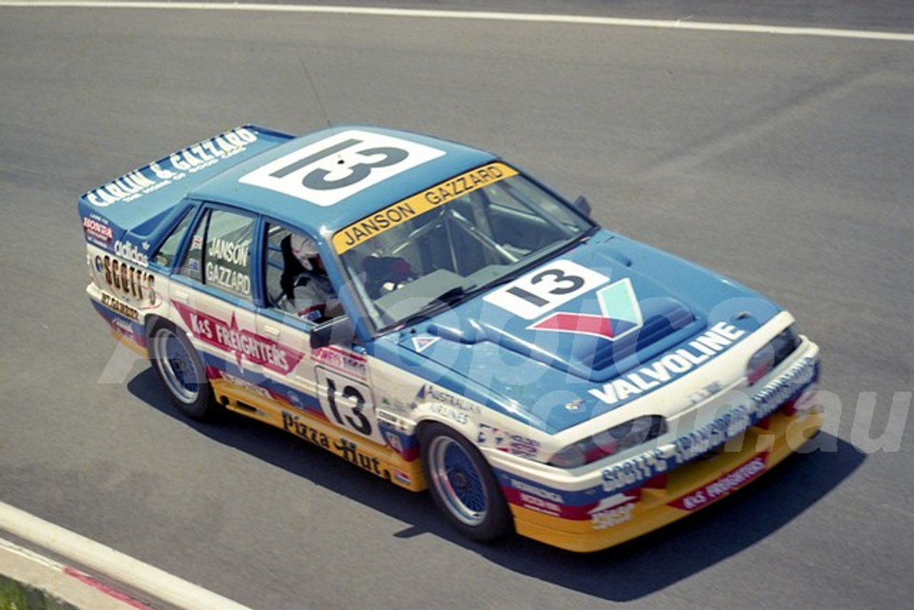 91887 - PETER JANSON / PETER GAZZARD, COMMODORE VL - 1991 Bathurst Tooheys 1000 - Photographer Ray Simpson