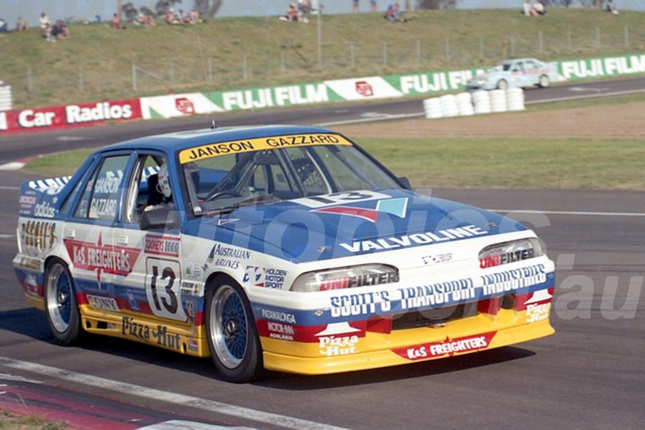 91888 - PETER JANSON / PETER GAZZARD, COMMODORE VL - 1991 Bathurst Tooheys 1000 - Photographer Ray Simpson