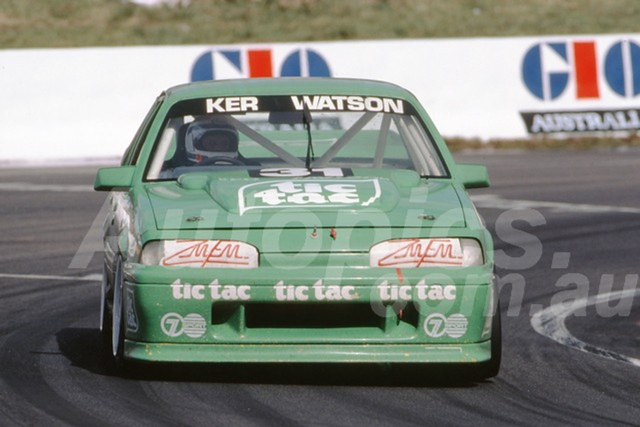 92814 - ROBBI KER / DON WATSON, COMMODORE VL - 1992 Bathurst Tooheys 1000 - Photographer Lance J Ruting