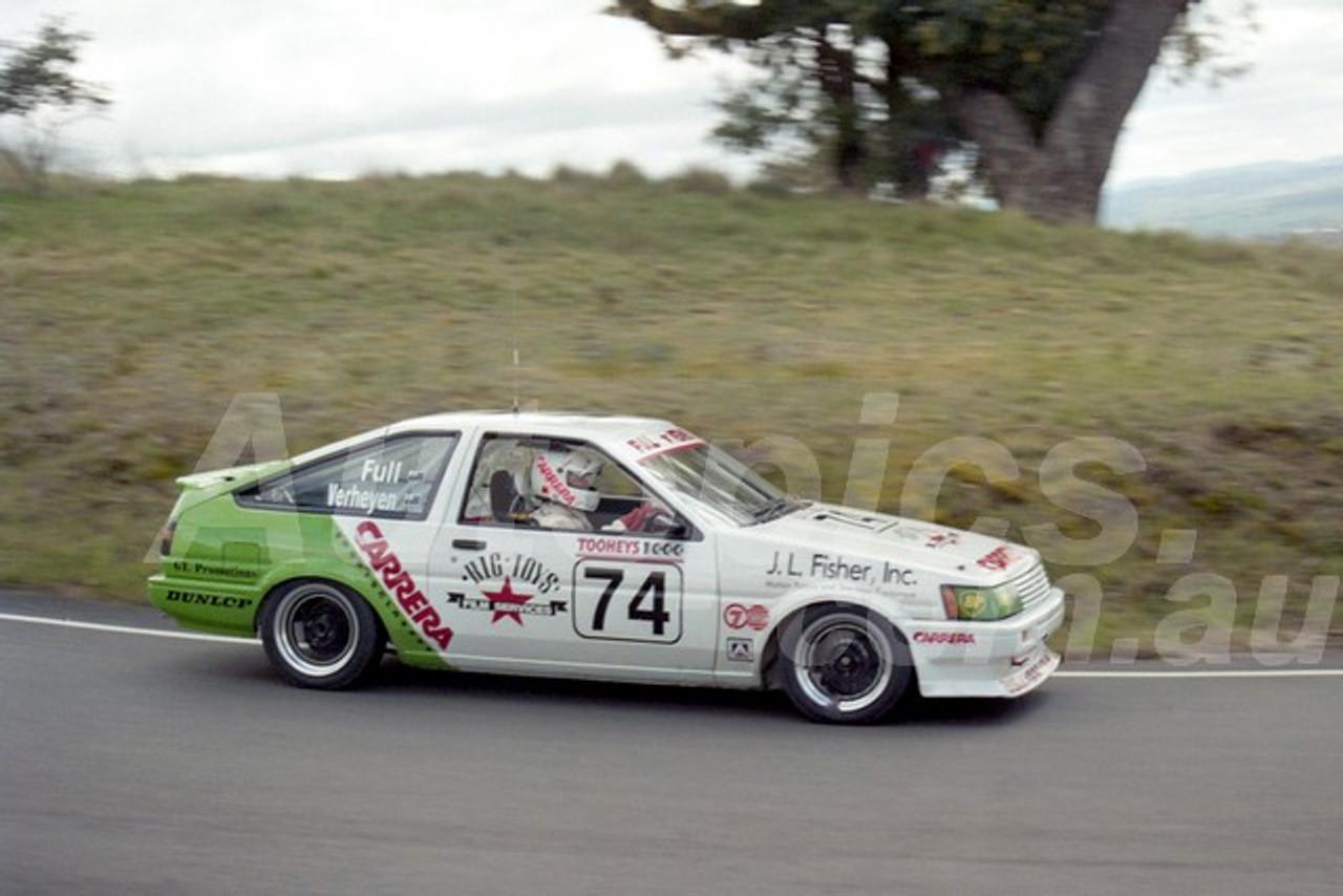 92850 - PETER VERHEYEN / GEOFF FULL, TOYOTA SPRINTER - 1992 Bathurst Tooheys 1000 - Photographer Lance J Ruting