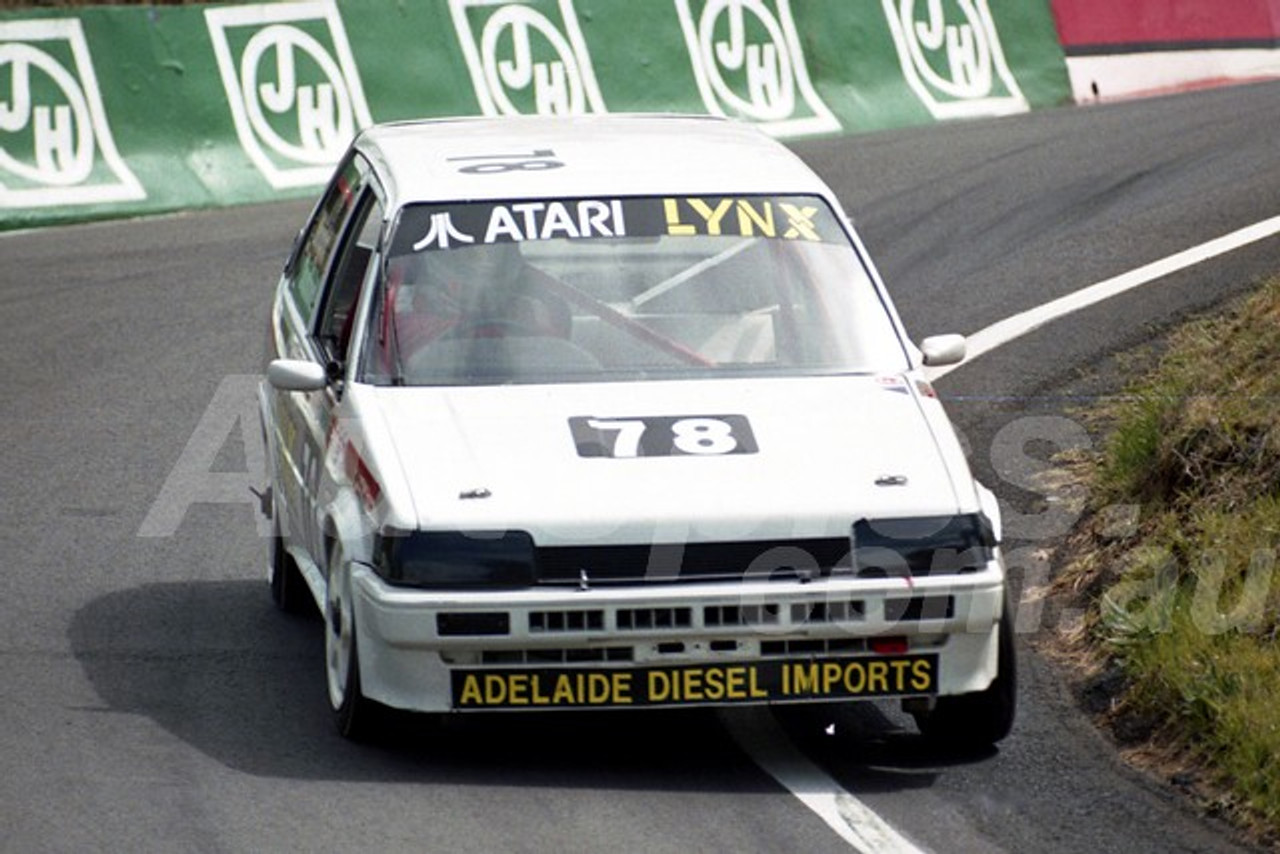 92859 - TED DUNFORD / BRAD WRIGHT, TOYOTA COROLLA - 1992 Bathurst Tooheys 1000 - Photographer Lance J Ruting