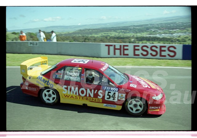 Bathurst FIA 1000 15th November 1999 - Photographer Marshall Cass - Code 99-MC-B99-778