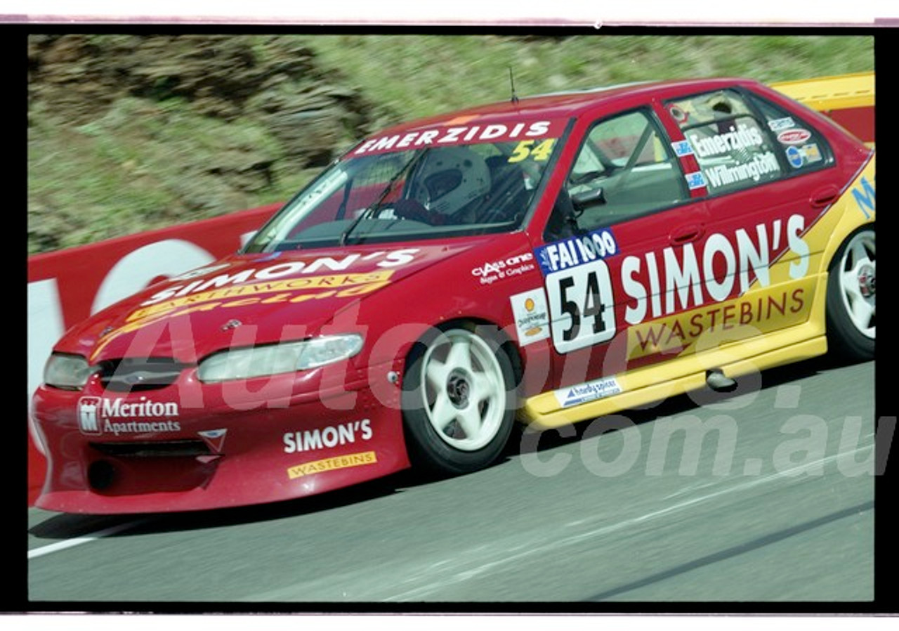 Bathurst FIA 1000 15th November 1999 - Photographer Marshall Cass - Code 99-MC-B99-1053