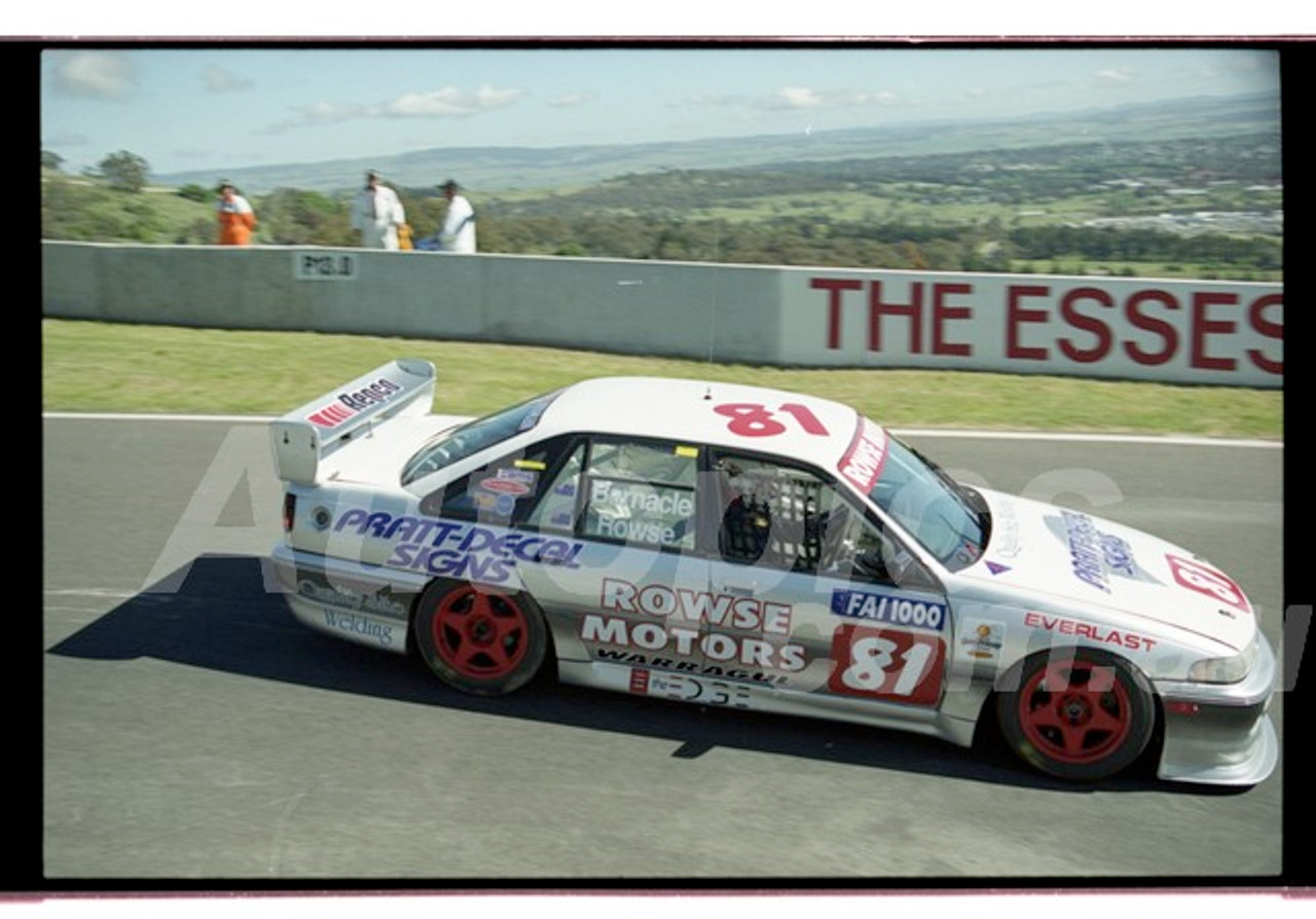 Bathurst FIA 1000 15th November 1999 - Photographer Marshall Cass - Code 99-MC-B99-1091