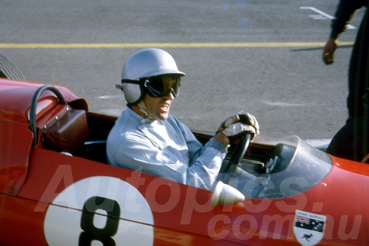 65593 - Lex Davison, Repco Brabham Climax - Warwick Farm 1965 - Jim Bertram Collection