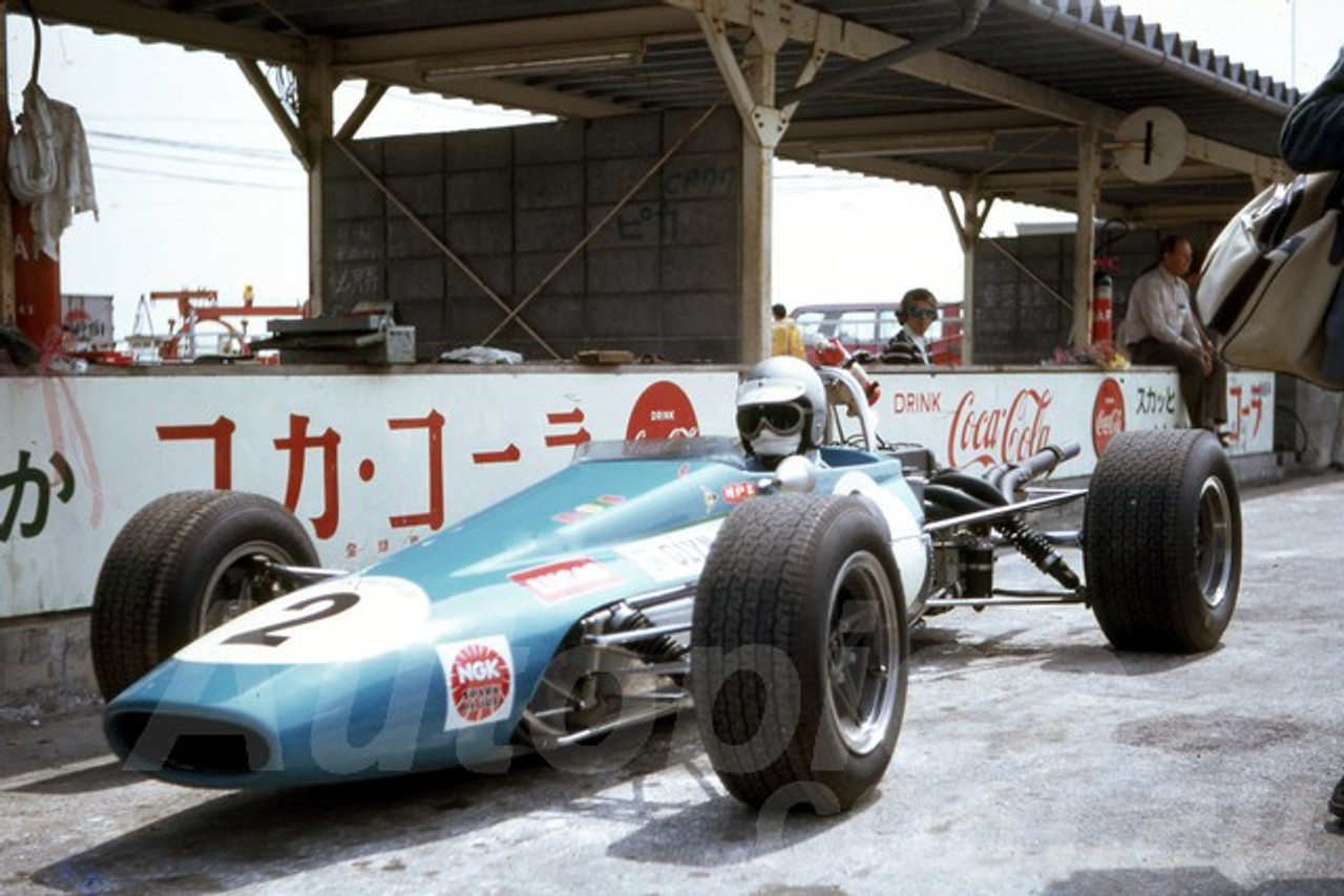 69385 - Gary Scott, Bowin - Japanese Grand Prix 1969 - Jim Bertram Collection