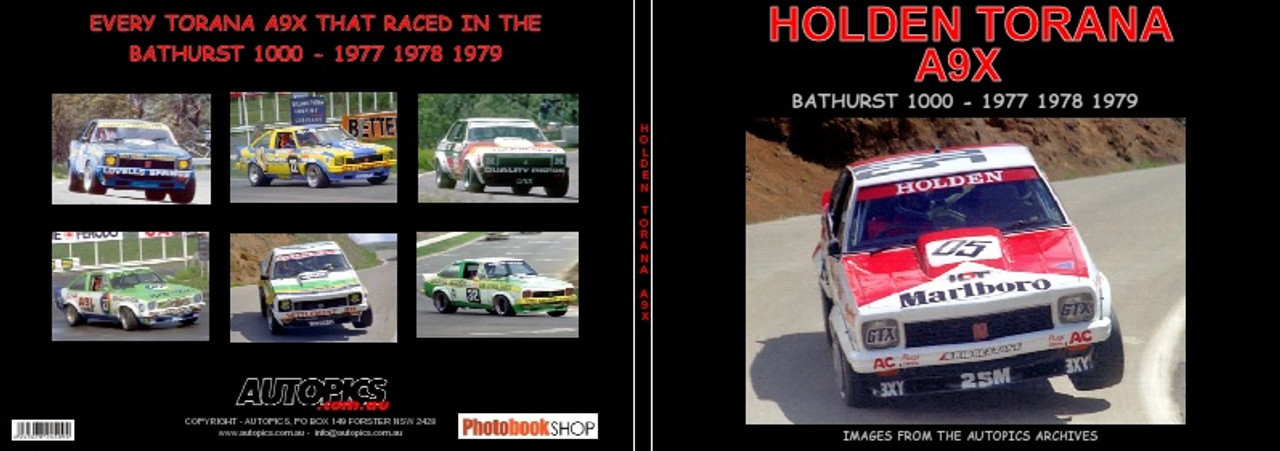 !Holden Torana A9X - 80 Page Hard Cover Book - Pictorial History